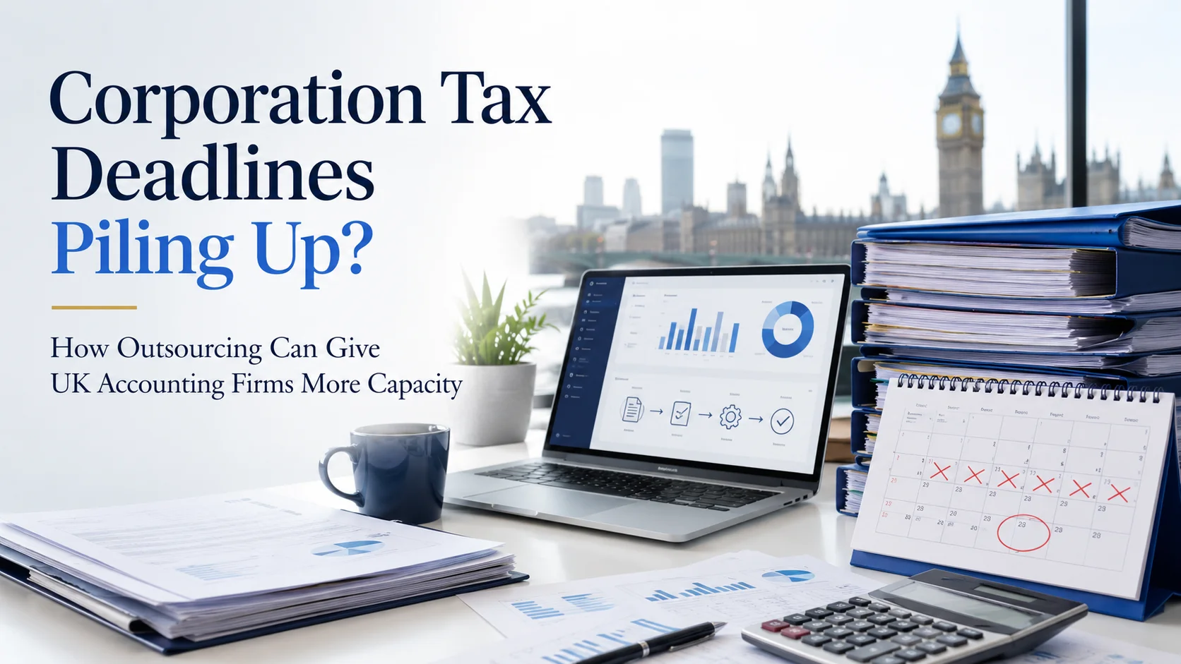 Corporation Tax Deadlines Piling Up How Outsourcing Can Give UK Accounting Firms More Capacity