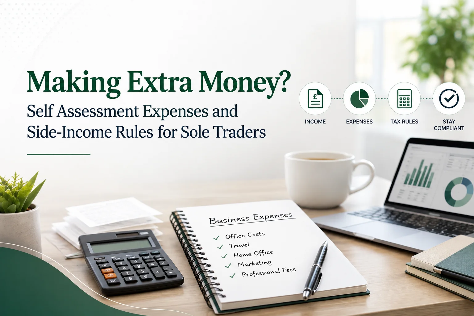 Making Extra Money Self Assessment Expenses and Side-Income Rules for Sole Traders
