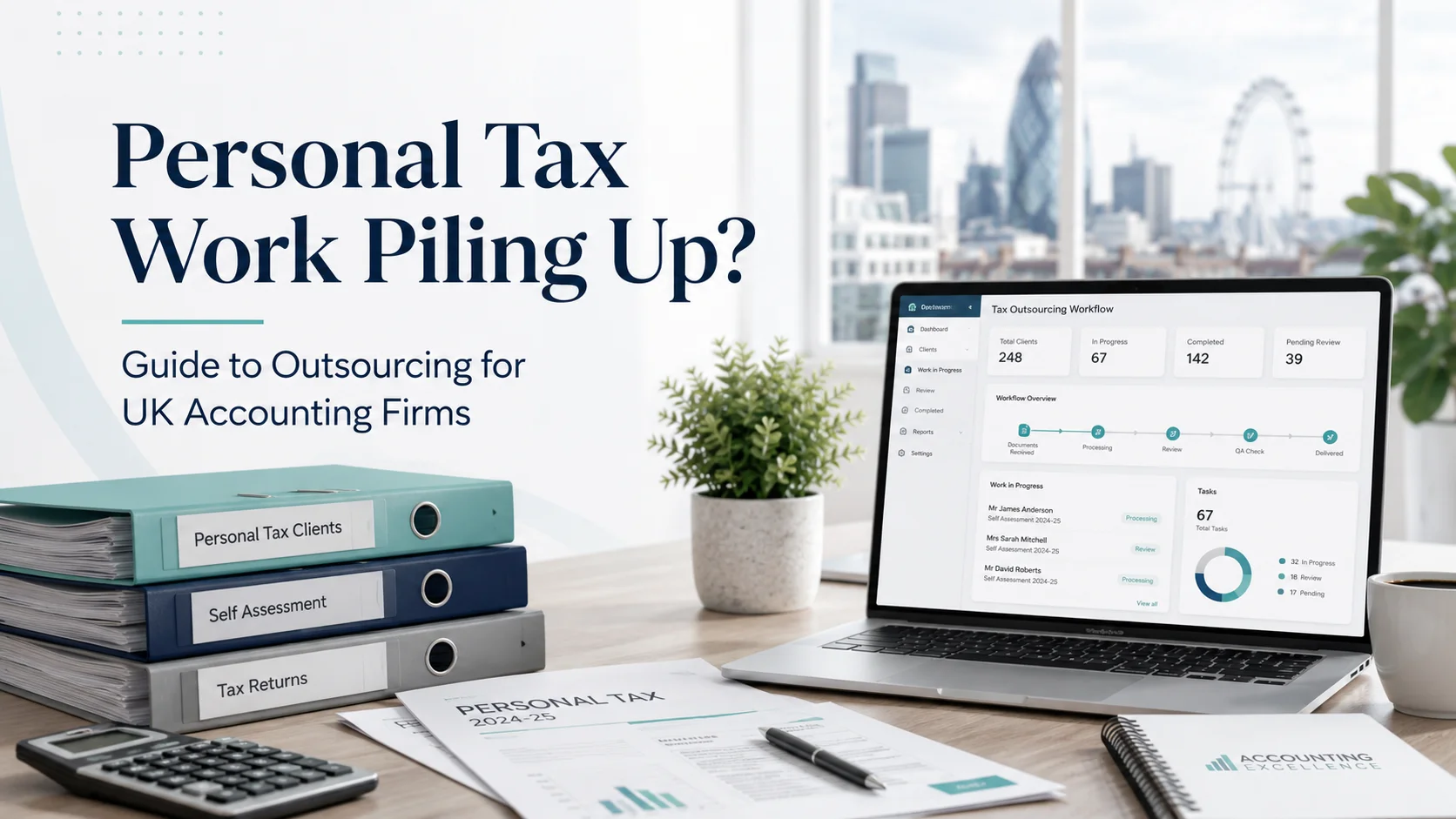 Personal Tax Work Piling Up? A Practical Guide to Outsourcing for UK Accounting Practices