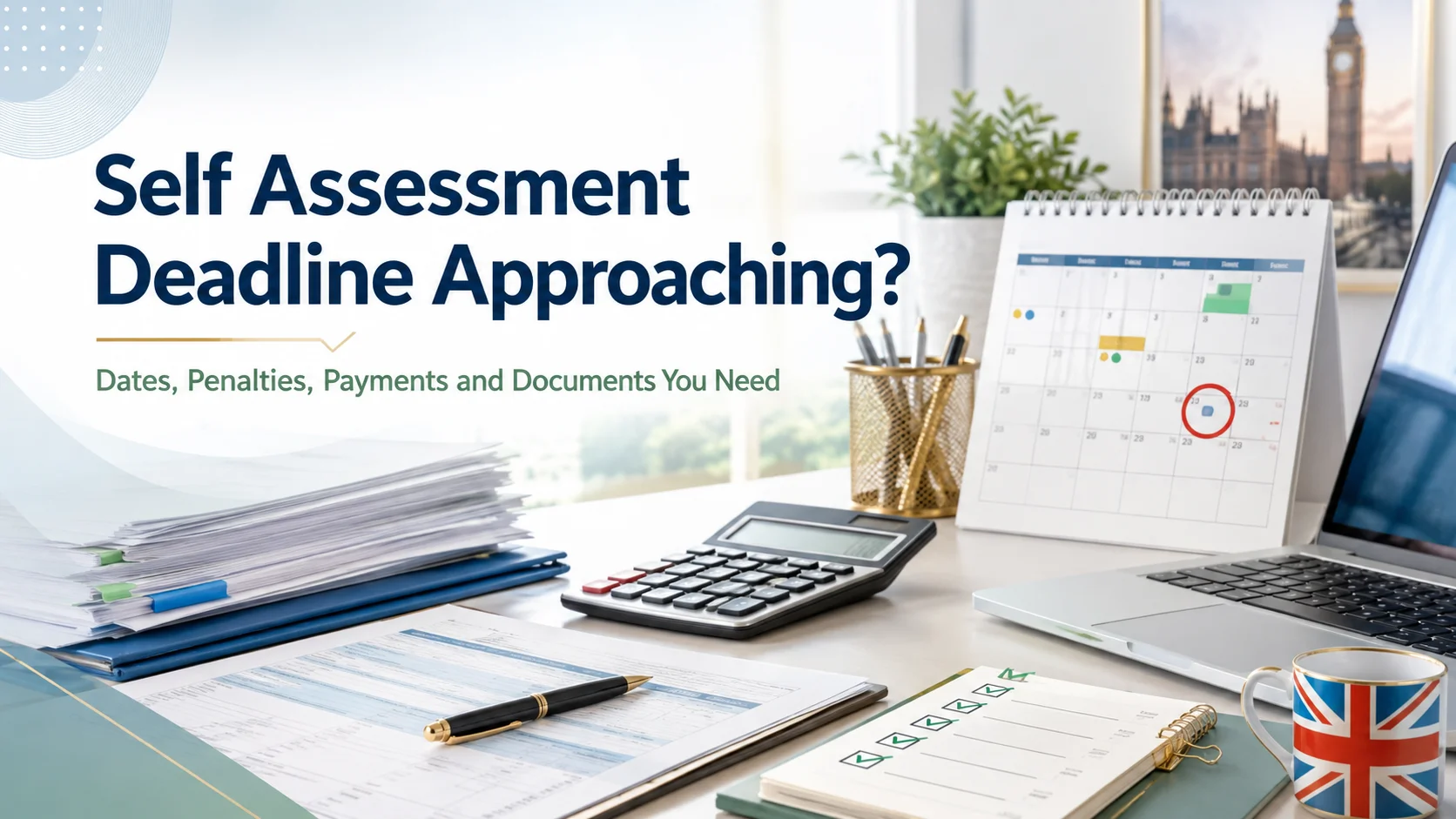 Self Assessment Deadline Approaching Dates, Penalties, Payments and Documents You Need